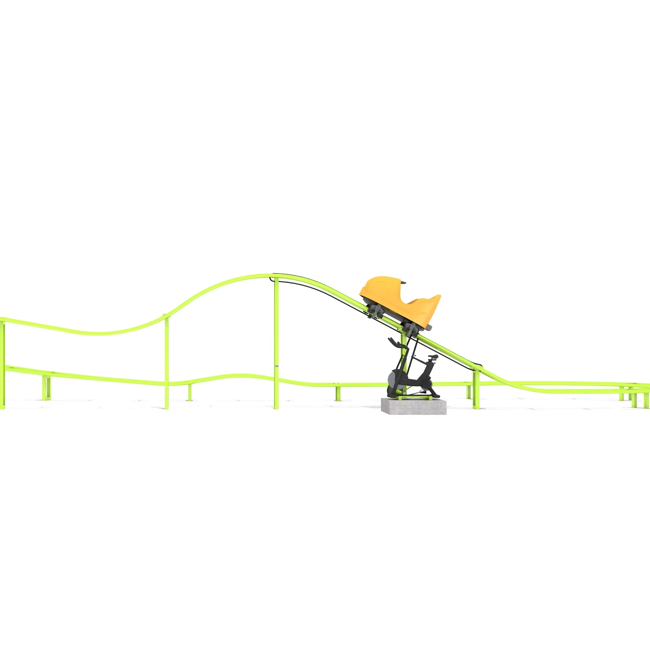 Kids Outdoor Climbing Frame - 2026 Mais Vendido Trem de Montanha-Russa