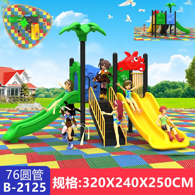 Novo Estilo de Área de Brincad - Kids Outdoor Climbing Frame avaliação e preço